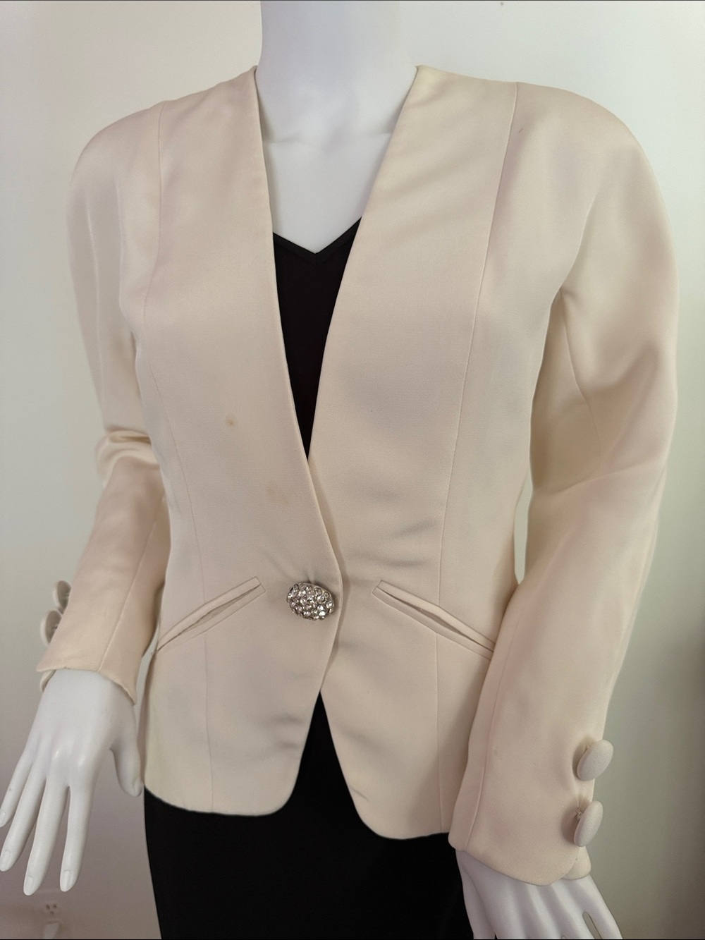 Long dress and jacket. See measurements for fit.